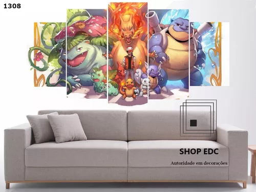 Quadro decorativo Pokémon XY Anime