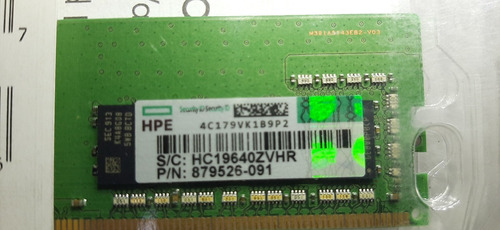 Imagem 4 de 10 de Memória 8 Gb 1rx8 Pc4 2666v-e - Ecc Udimm Hpe Emb Lacrada