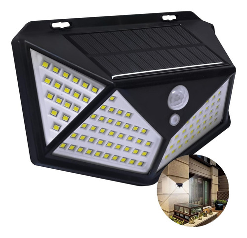 Lamparas Solares Jardin Farol Solar Exterior Foco Led Farole