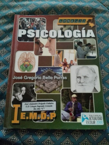 Psicologia Editorial Actualidad Escolar Usado.(6$).
