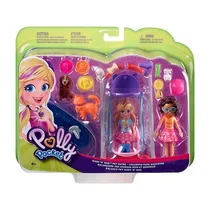Comprar Muñecas Polly Pocket Muñecas + Set Hora De Juego De Mascotas