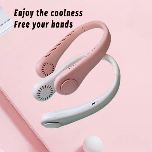 Mini Ventilador De Cuello Usb Portátil Sin Aspas
