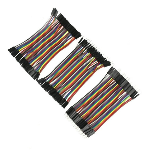 Cable Jumper Dupont 10cm Hembra-hembra Pack De 40 Unidades