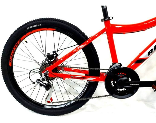 Imagen 2 de 8 de Bicicleta Raleigh Scout Rodado 24 Discos =contino