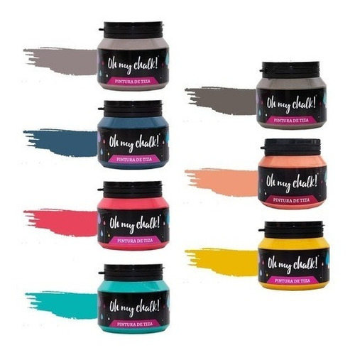 Oh My Chalk Pintura De Tiza 210cc Consultar Colores-pzero 