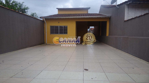 Casa Com 3 Dorms, Balneário Itaguai, Mongaguá - R$ 230 Mil, Cod: 6155 - V6155