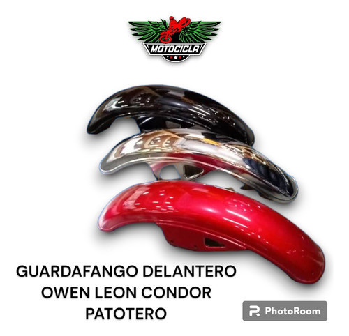 Guardafango Delantero Moto Owen Leon, Condor Patotero