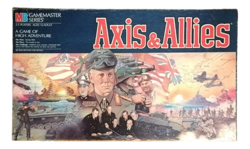 Juego De Mesa Axys & Allies De Milton Bradley, 90s