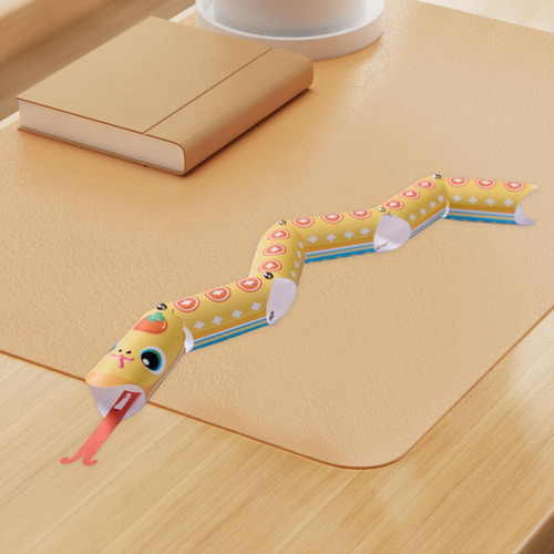 Kit De Manualidades Con Cadena De Papel Con Forma Amarillo