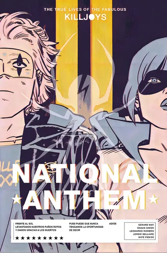 The True Lives Of The Fabulous Killjoys 2: National Anthem, De Gerard Way - Gabriel Ba. Editorial Norma Editorial, S.a., Tapa Dura En Español