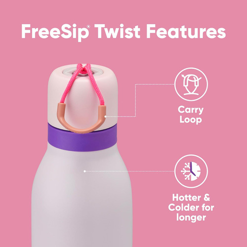 Owala Freesip Twist Botella De Agua De Acero Inoxidable Aisl