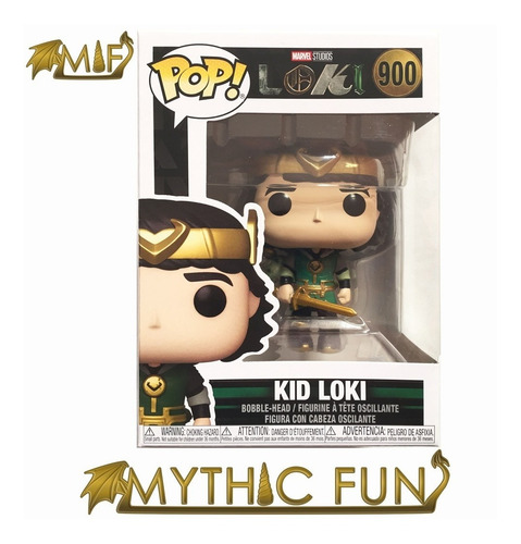 Funko Pop Marvel - Kid Loki 900 (Usado)
