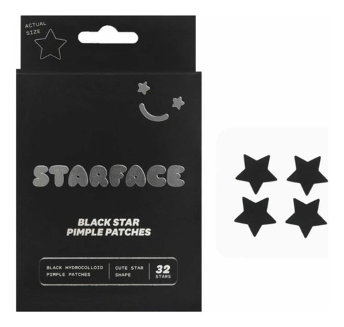 Starface Black Hydro-star Pimple Patches 32 Parches Momento De Aplicación Día/noche Tipo De Piel Todo Tipo De Piel