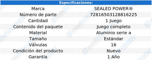 Metales Bancada Std Gmc K35/k3500 Pp 68 Al 74 Sp