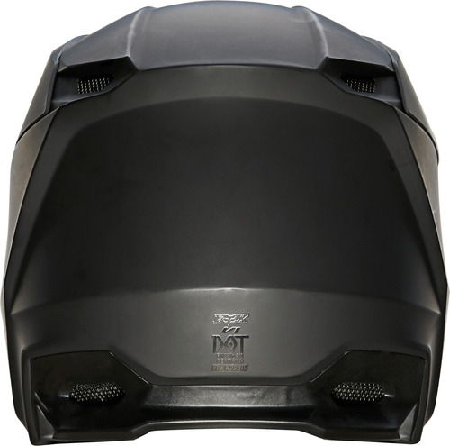 Imagen 5 de 5 de Casco Motocross Fox Niño -yth V1 Matte Black