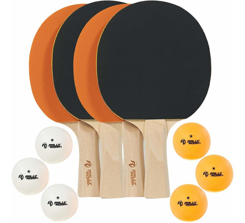 Juego Tenis Mesa 2 4 Opcion Jugador Clasico Premium Goma