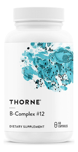 Thorne B-complex #12 Complejo De Vitamina B Con B12 X 60cáps