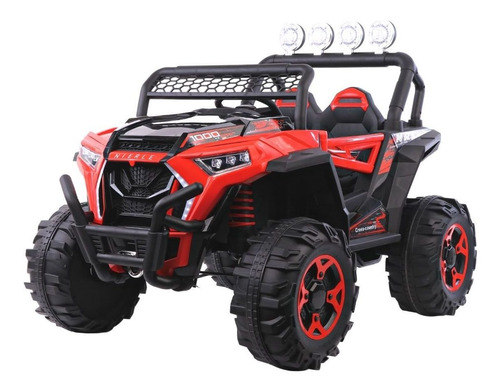 Mini Utv Eletrico Infantil 12v 4x4 Controle Vermelho