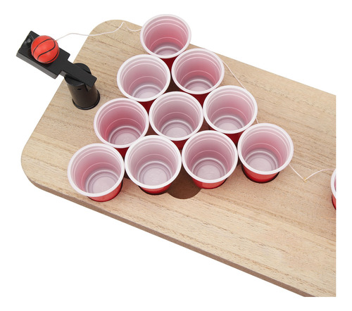 Juego De Mesa Beer Pong, Juego De Mesa Para Beber, Madera