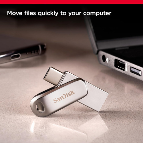 Sandisk Ultra Sdddc4-1t00-g46 1tb Usb-c 3.2 Gen 1 Metal