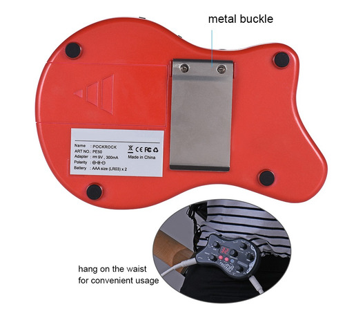 Procesador Multiefectos Ammoon Pockrock Para Guitarra