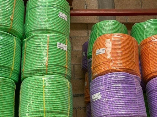 Soga/cuerda/cable Polipropileno/plastico 06 Mm(1/4) 60 Mtrs