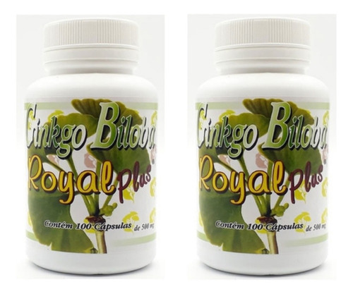 Ginkgo Biloba 500mg (200 Cáps) Envío Gratis!!! 