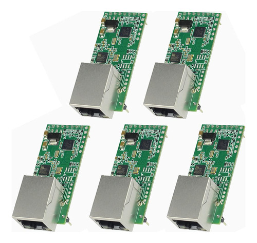 Modulo Convertidor Ethernet Serie Uart Ttl Tcpip 5 Unidad
