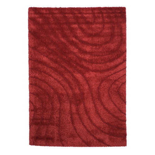 Alfombra Red Cosy 160x230 Cms Grande Rojo Dib