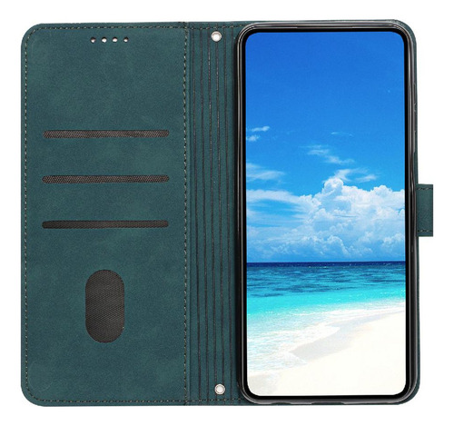 / Funda Abatible Para Xiaomi Redmi A3 Pu De Cuero A Prueba De