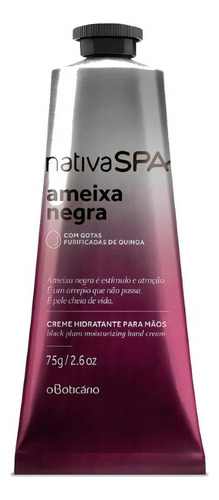 Nativa Spa Ameixa Negra Creme Hidratante Para Mãos Boticário