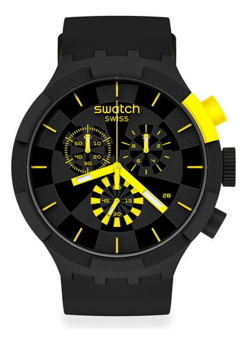 Reloj Swatch Checkpoint Yellow Sb02b403 