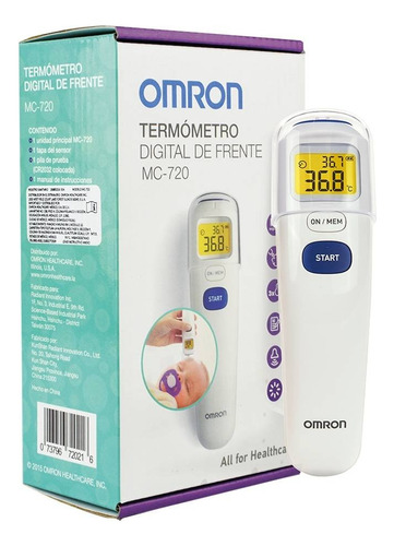 Termómetro Digital Infrarrojo Omron Mc-720 