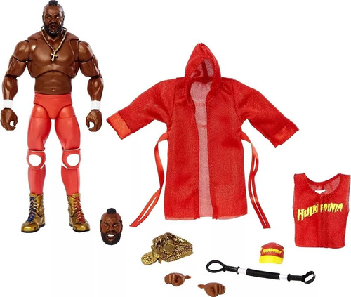 Mr. T Wwe Ultimate Edition Figura Articulada De Lucha Libre