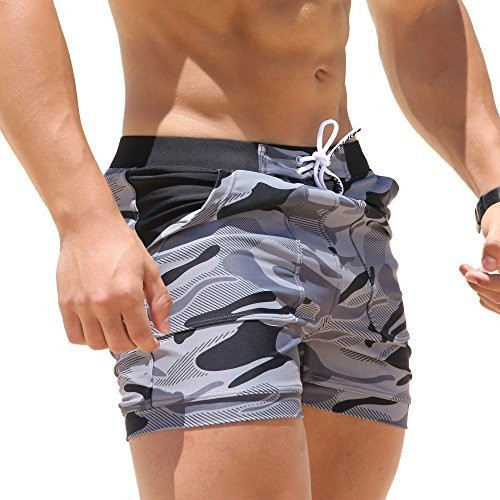 Taddlee Swimwear Hombres Basic Long Natación Trunk Xw9ya