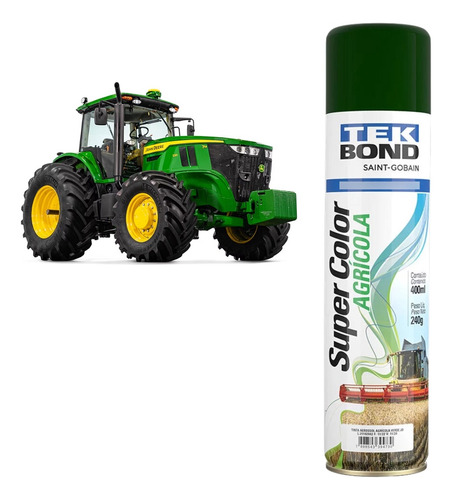 Tinta Spray Agrícola Verde John Deere 400ml