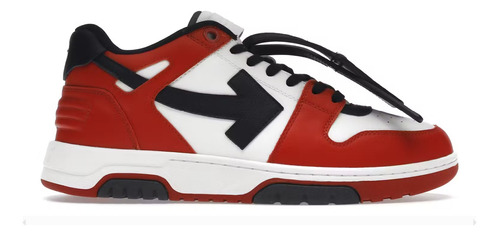 Tenis Off White Out Office - Red White Black