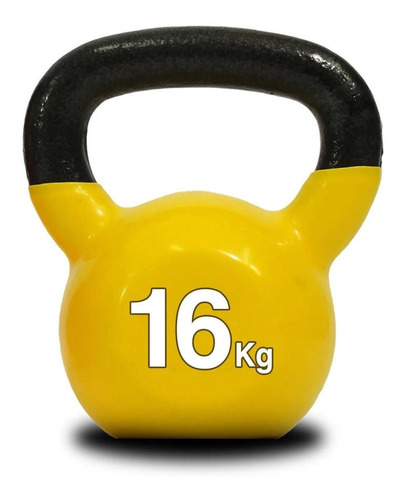 Imagen 1 de 2 de Pesas Rusas Hierro Macizo Fitness Kettlebells Gym - El Rey