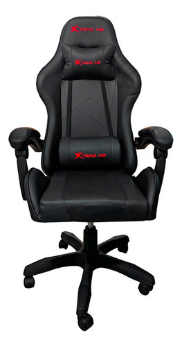 Silla Gamer Xtrike Me Black Gc-904 Color Negro Material del tapizado Cuero sintético