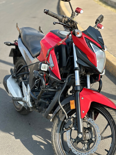 Honda Cb160f 2023 Todo Pagado Color Rojo Factura Original