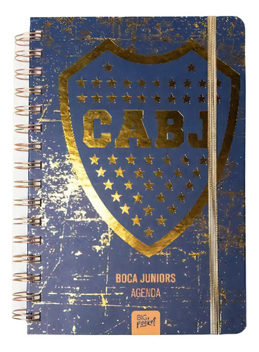 Agenda 2024 Boca Perpetua 15x21 L4age15boper Color de la portada Azul