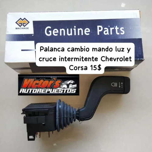 Palanca Cambio Luz Y Cruce Intermitente Chevrolet Corsa 