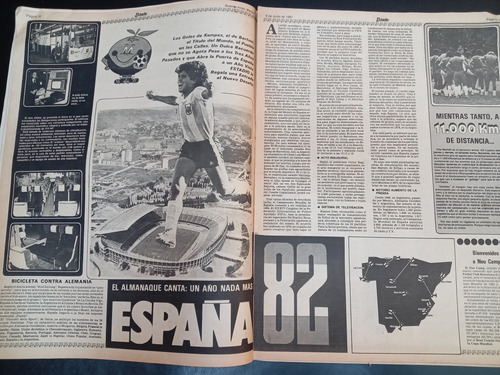 Revista Estadio 9 Año 1981 Maradona Boca E (Usado)