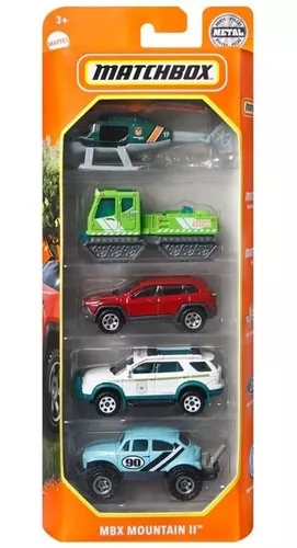 Hot Wheels Premium Cartela C/ 5 Carrinhos Mattel - Original