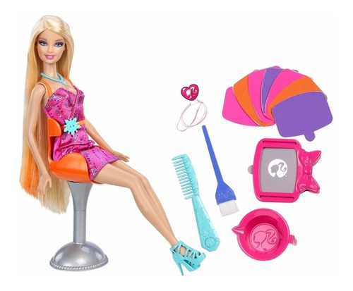 Mechas de colores Barbie - Mattel X7888