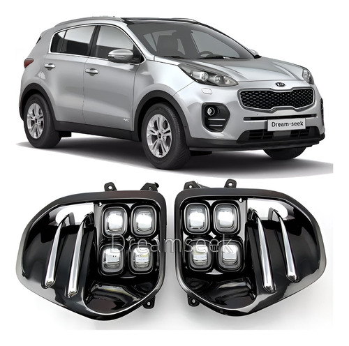 Juego Faros De Niebla Kia Sportage 2016 - 2018