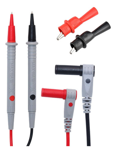 Cables De Prueba Multímetro Cable Universal Ac Dc 1000v 20a