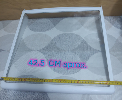 Repisa Cristal Whirlpool 7gs6shaxks02 / 127610 42.5cm*41cm (Usado)