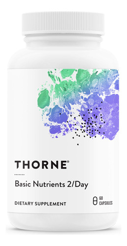 Thorne Research  basic Nutrientes 2/dia  completo Multivit