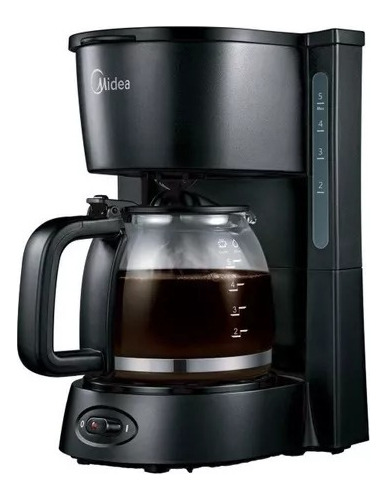 Cafetera Midea Cm-m110bar1 Semi Automática Negra De Filtro 